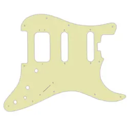 PICKGUARD FOR FENDER AMERICAN ELITE STRATOCASTER HSS MINT GREEN 3PLY