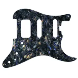 PICKGUARD FOR FENDER AMERICAN ELITE STRATOCASTER HSS BLACK ABALONE