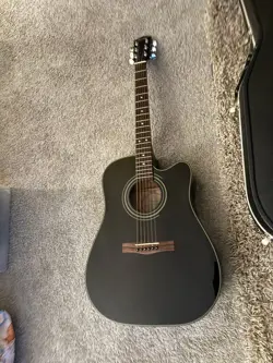 FENDER DG-20CE BLK