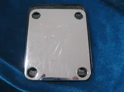 1976-82 FENDER NECK PLATE + GASKET TELECASTER PRECISION STRATOCASTER