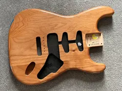 FENDER AMERICAN STRATOCASTER GUITAR BODY NATURAL 4 LB 1 OZ