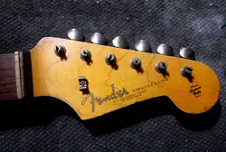 MUSIKRAFT FENDER LIC RELIC STRAT NECK AGED NITRO 60S STRATOCASTER MR G'S USA
