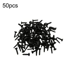 50PCS ELECTRIC GUITAR BASS PICKGUARD MOUNTING SCREWS FOR FENDER STRAT/TELE