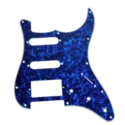 1 HSS 3 PLY ELECTRIC GUITAR PICKGUARD BLUE PEARL FOR FENDER STRAT STRATOCASTER
