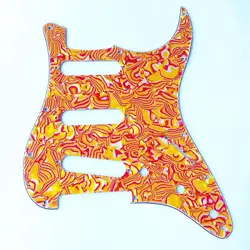 GUITAR PICKGUARD SCRATCH PLATE FOR FENDER STRAT ST GUITAR PARTS 11 HOLE 3 PLY