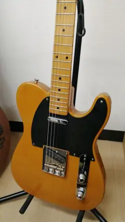 FENDER JAPAN TELECASTER NATURAL TL52-75 ELECTRIC GUITAR W/GIG BAG USED PRODUCT