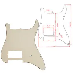 BEIGE ELECTRIC GUITAR