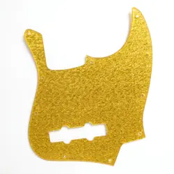 BASS PICKGUARD GOLD