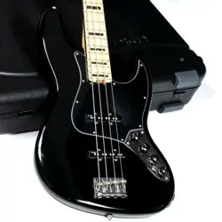 FENDER AMERICAN ELITE JAZZ BASS BLACK [USED] TRACKING NUMBER