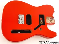 FENDER PLAYER II TELECASTER HH TELE BODY + HARDWARE ALDER CORAL RED