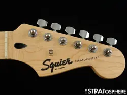FENDER SQUIER SONIC SERIES STRAT, NECK W/ TUNERS, GUITAR STRATOCASTER MAPLE
