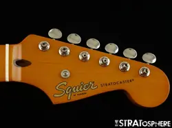 FENDER SQUIER CLASSIC VIBE 50S STRATOCASTER STRAT NECK W/ TUNERS MAPLE