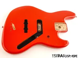 FENDER PLAYER II JAZZ J BASS BODY, GUITAR ALDER, MODERN CORAL RED