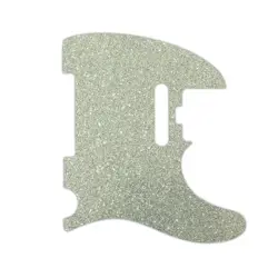 CUSTOM PICKGUARD FENDER AMERICAN ELITE TELECASTER SILVER SPARKLE