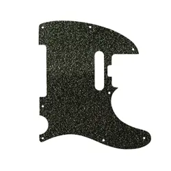 CUSTOM PICKGUARD FENDER AMERICAN ELITE TELECASTER BLACK SPARKLE