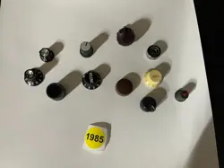 LOT OF  GUITAR VINTAGE KNOBS PROJECT PARTS-UNTESTED JAPAN FENDER USA -1985