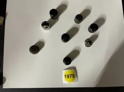 LOT OF  GUITAR VINTAGE KNOBS PROJECT PARTS-UNTESTED JAPAN FENDER USA -1979