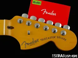 FENDER AMERICAN PROFESSIONAL II TELE DELUXE NECK & TUNERS USA MAPLE!