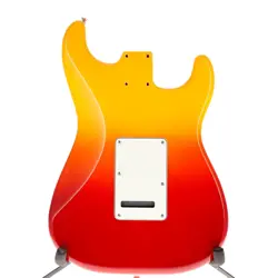 FENDER PLAYER PLUS STRATOCASTER BODY LEFT HANDED TEQUILA SUNRISE FULLY LOADED!