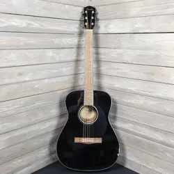 FENDER CC-60S CONCERT V2 ACOUSTIC ELECTRIC GUITAR AS IS BODY DAMAGE