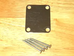 FENDER 2002 USA CHROME AMERICAN HIGHWAY 1 STRATOCASTER TELECASTER NECK PLATE ONE