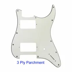 GUITAR PARTS FOR US FENDER JIM ROOT STRATOCASTER GUITAR PICKGUARD,3PLY PARCHMENT