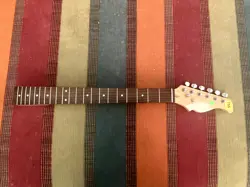 ELECTRIC GUITAR-NECK PROJECT PARTS JAPAN FENDER USA IMPORT-AUCTION-LUTHIER 755