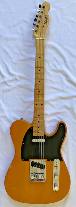 SQUIER TELE BY FENDER AFFINITY SERIES ELECTRIC GUITAR  S/N CY08034855 - NATURAL