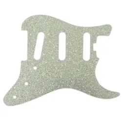 PICKGUARD FOR FENDER AMERICAN ELITE STRATOCASTER SSS SILVER SPARKLE