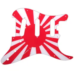 PICKGUARD FOR FENDER AMERICAN ELITE STRATOCASTER SSS JAPANESE FLAG