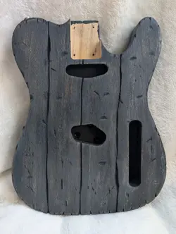 CUSTOM CARVED BARN CASTER TELECASTER GUITAR PROJECT BODY FENDER SPECS TELE BODY