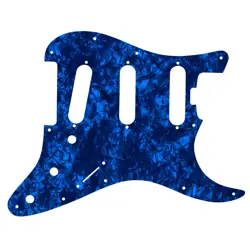 PICKGUARD FOR FENDER AMERICAN ELITE STRATOCASTER SSS  BLUE PEARL