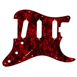 PICKGUARD FOR FENDER AMERICAN ELITE STRATOCASTER SSS  RED PEARL