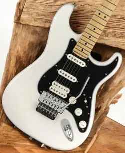 FENDER PLAYER STRATOCASTER HSS FLOYD ROSE ELECTRIC GUITAR USED CONDITION