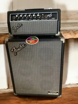 FENDER G605CE GUITAR AMPLIFIER WITH REVERB VINTAGE TESTED