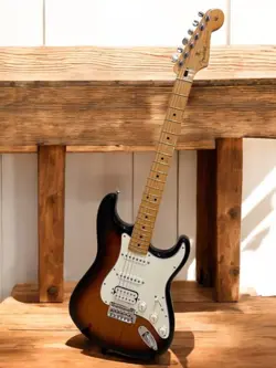 FENDER PLAYER STRATOCASTER HSS ELECTRIC GUITAR HUMBUCKER BRIDGE SUNBURST USED