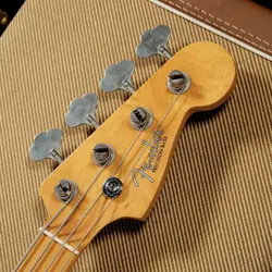 FENDER AMERICAN VINTAGE 58 PRECISION BASS WHITE BLONDE 2013