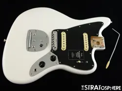 FENDER PLAYER II JAGUAR SERIES LOADED BODY ALNICO 5 + 2 GUITAR PARTS POLAR WHITE