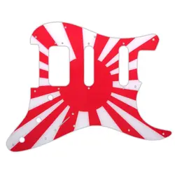 PICKGUARD FOR FENDER 2019 AMERICAN ULTRA STRATOCASTER HSS JAPANESE FLAG