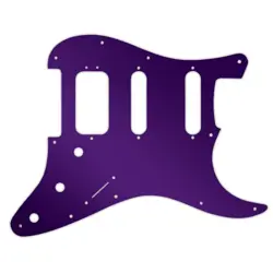 PICKGUARD FOR FENDER 2019 AMERICAN ULTRA STRATOCASTER HSS PURPLE MIRROR