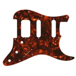 PICKGUARD FOR FENDER 2019 AMERICAN ULTRA STRATOCASTER HSS FAUX TORTOISE
