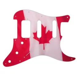 PICKGUARD FOR FENDER 2019 AMERICAN ULTRA STRATOCASTER HSS CANADIAN FLAG