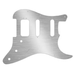 PICKGUARD FOR FENDER 2019 AMERICAN ULTRA STRATOCASTER HSS FAUX BRUSHED SILVER