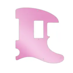 PICKGUARD FOR FENDER TELECASTER WITH HUMBUCKER MIM & USA PINK MIRROR