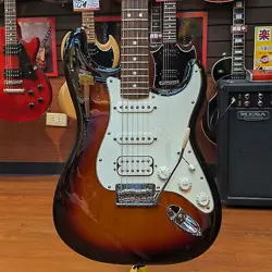 FENDER MEXICO PLAYER STRATOCASTER HSS 3CS USED 2019 ALDER BODY W/SOFT CASE