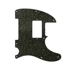 PICKGUARD FOR FENDER TELECASTER WITH HUMBUCKER MIM & USA BLACK SPARKLE