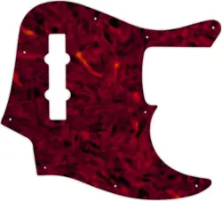 WD CUSTOM PICKGUARD FOR FENDER AMERICAN ELITE JAZZ BASS #05T TORTOISE SHELL S...