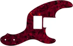 WD CUSTOM PICKGUARD FOR FENDER TELECASTER BASS WITH HUMBUCKER #05T TORTOISE S...