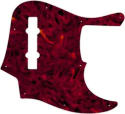 WD CUSTOM PICKGUARD FOR FENDER AMERICAN ELITE 5 STRING JAZZ BASS V #05T TORTO...