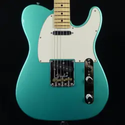 FENDER AMERICAN PROFESSIONAL TELECASTER USED ALDER MYSTIC SEAFOAM W/HARD CASE